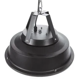 Terrasheater-Heizung hängend schwarz | Industrie | 1500W | Ø43 cm | 25M²