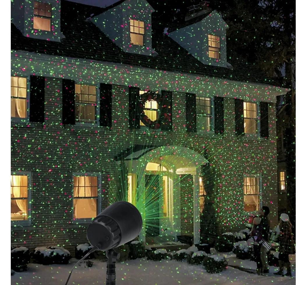 Laser-Strahler, outdoor-geeignet, illuminiert Flächen bis zu 300 m²
