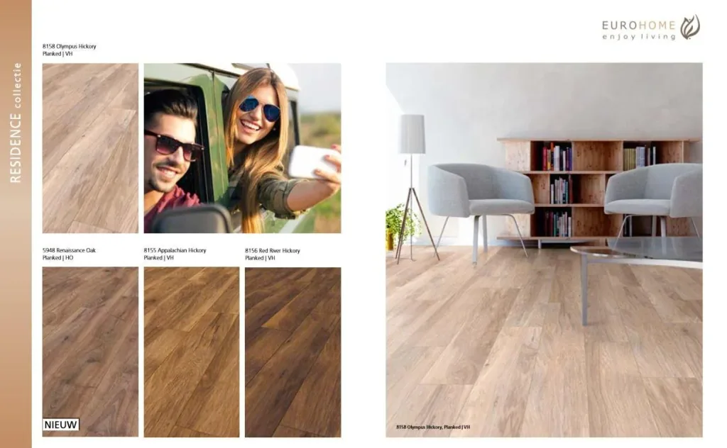 Residence Laminatboden Olympus Hickory 10 mm 1,73 m²