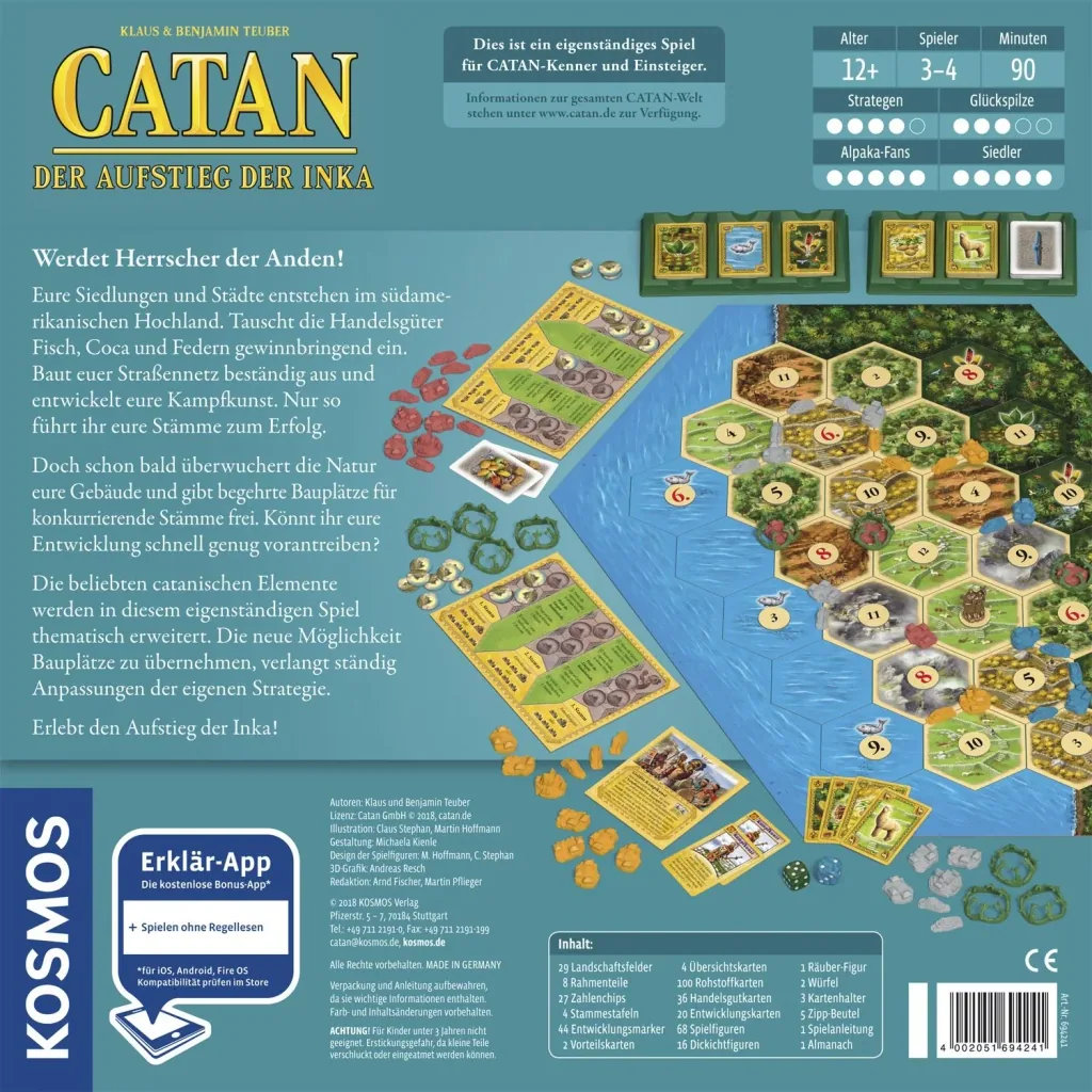 Catan - Der Aufstieg der Inka 2022