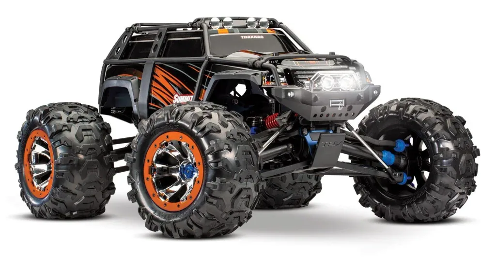 Summit RTR Allrad Crawler OrangeX EVX2 2.4GHz (Link-fähig) &TSM Truck ohne Akkus (A-SP)
