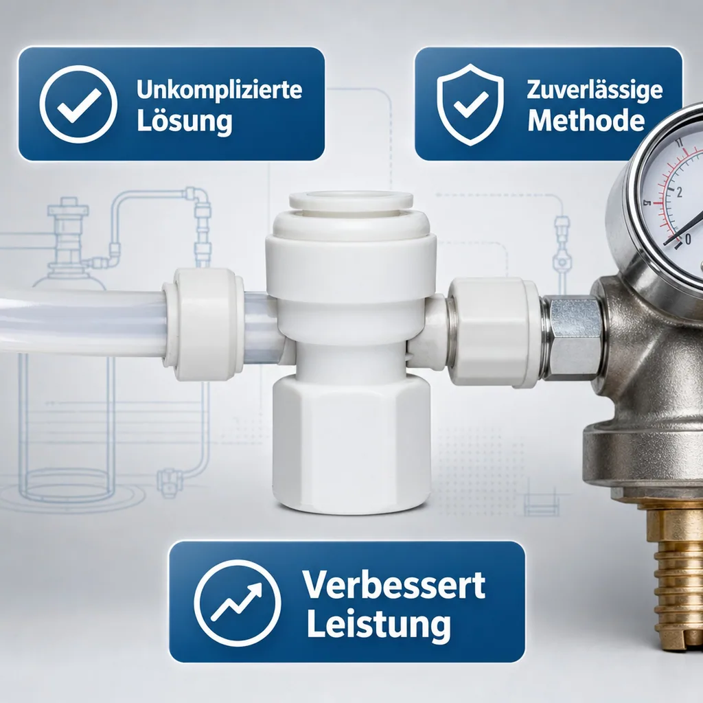 Adapter 3/8 Aufschraub 3/8 Einsteck