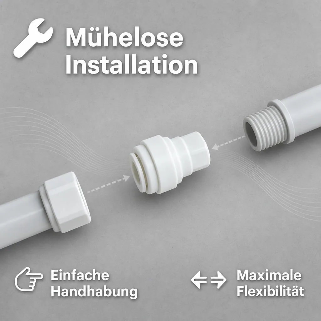 Adapter 3/8 Aufschraub 3/8 Einsteck