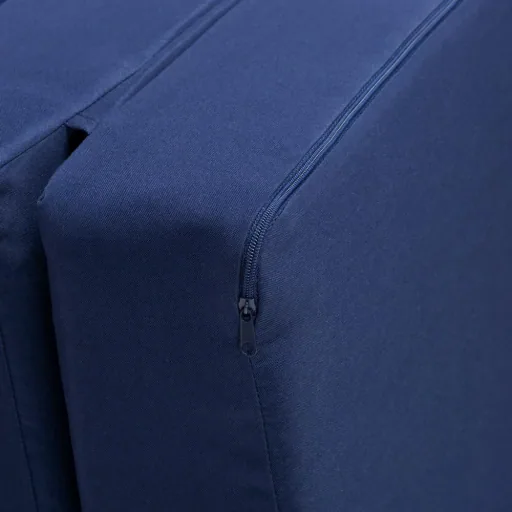 Matratze blau 190x70x10cm faltbar