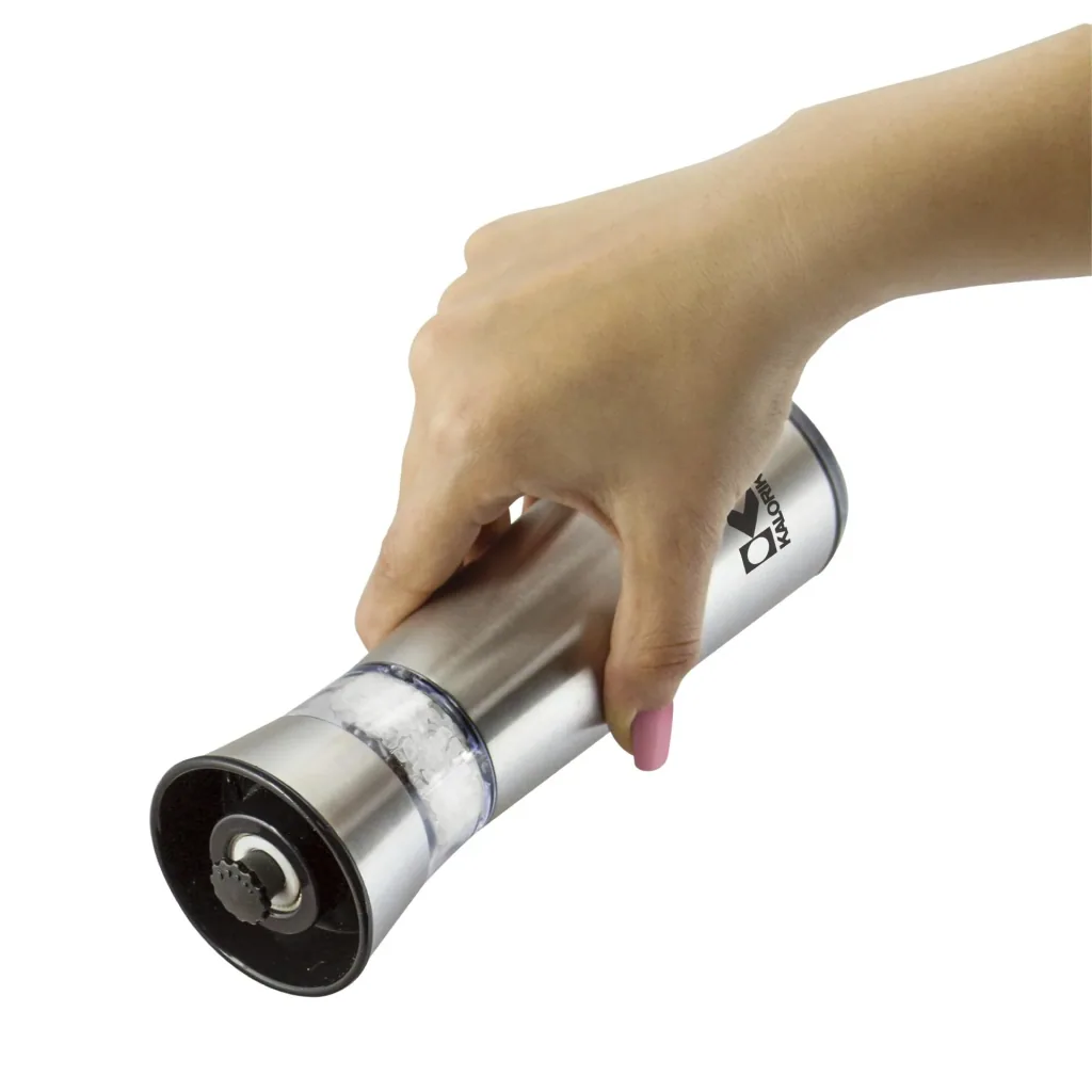 Akku Gewürzmühle mit Kippsensor, 3-teilig