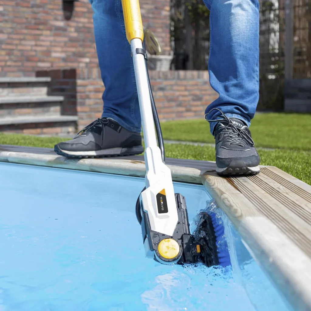 Twin Brush 18V Schrubbmaschine ohne Akku und Ladegerät