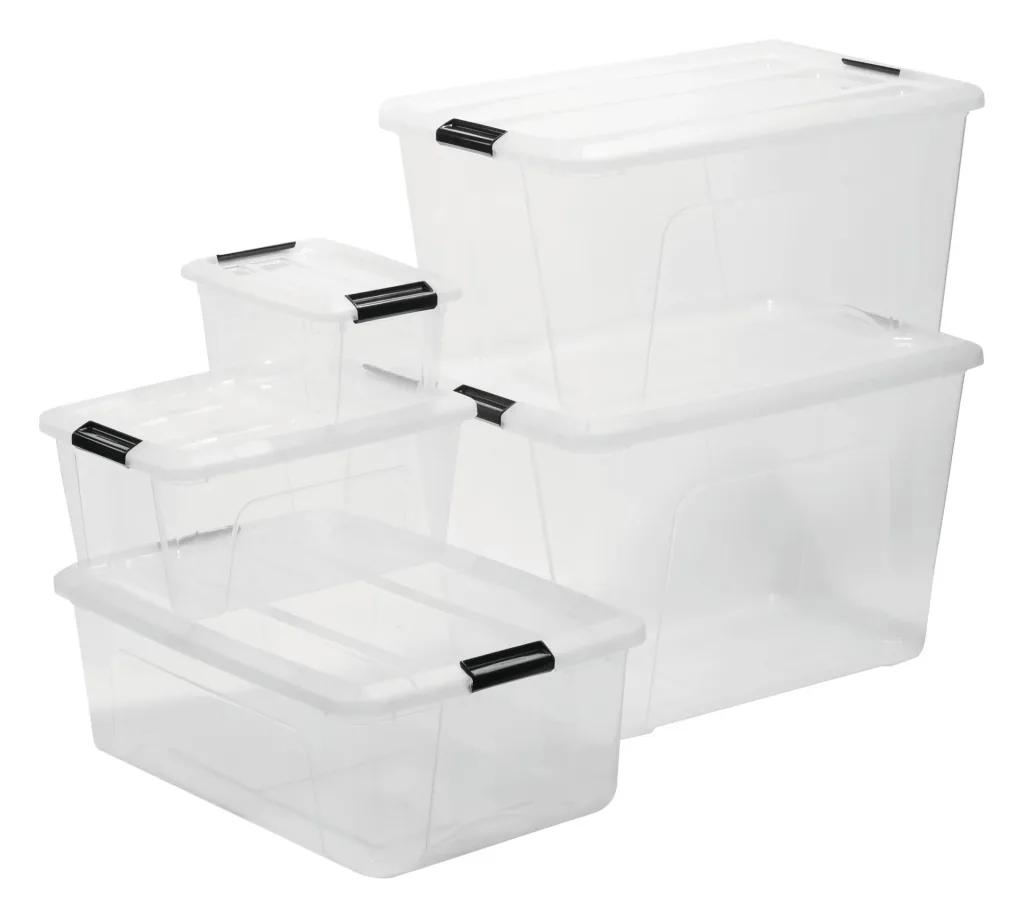 „Clear NTB-60“ Aufbewahrungsbox, 3er-Set