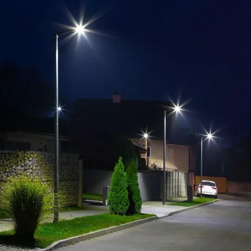 VT-31ST LED-Straßenbeleuchtung - 30W - 3000 Lumen - 4000K