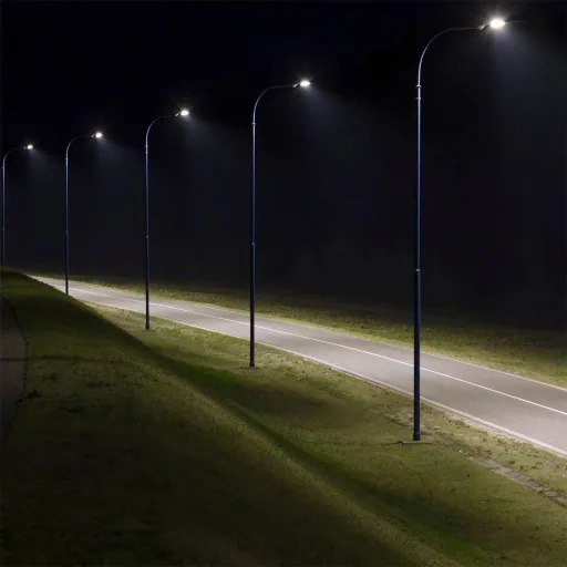 VT-31ST LED-Straßenbeleuchtung - 30W - 3000 Lumen - 4000K