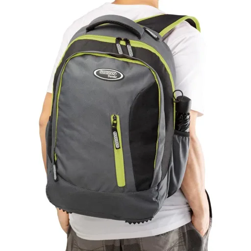 Sport- und Freizeit Rucksack 35L grau/grün