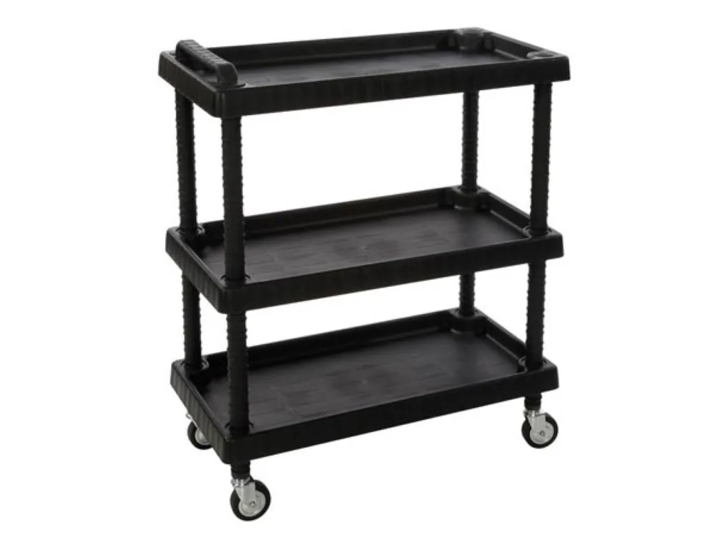 Werkzeugwagen - 3 Ablagefächer - 75 X 37.5 X 92 Cm