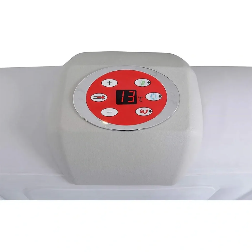 Aufblasbares Sprudelbad 1200W - Whirlpool - für 2-4 Personen 145x65cm