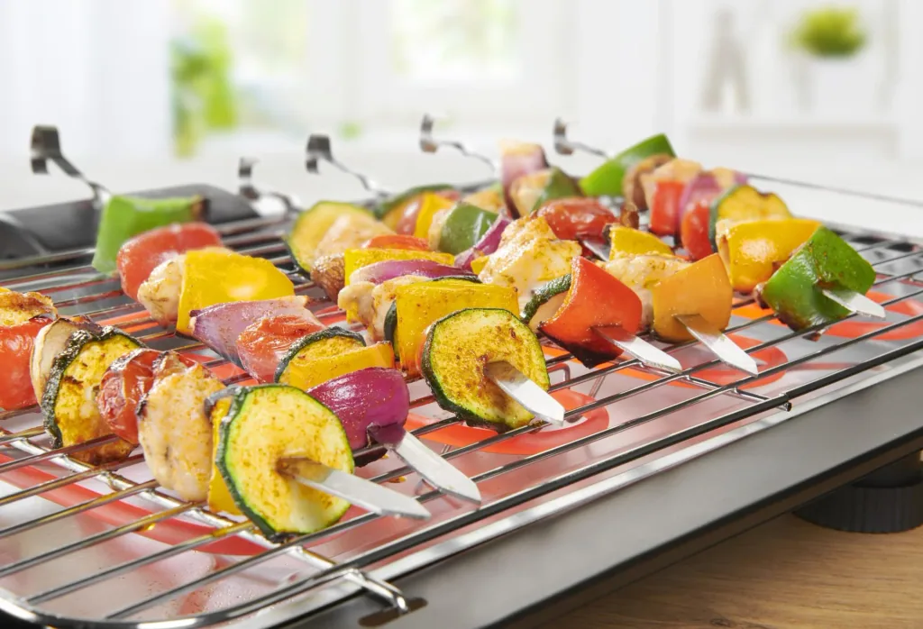 Flach Grillspieße XL, 6 er Set, Edelstahl