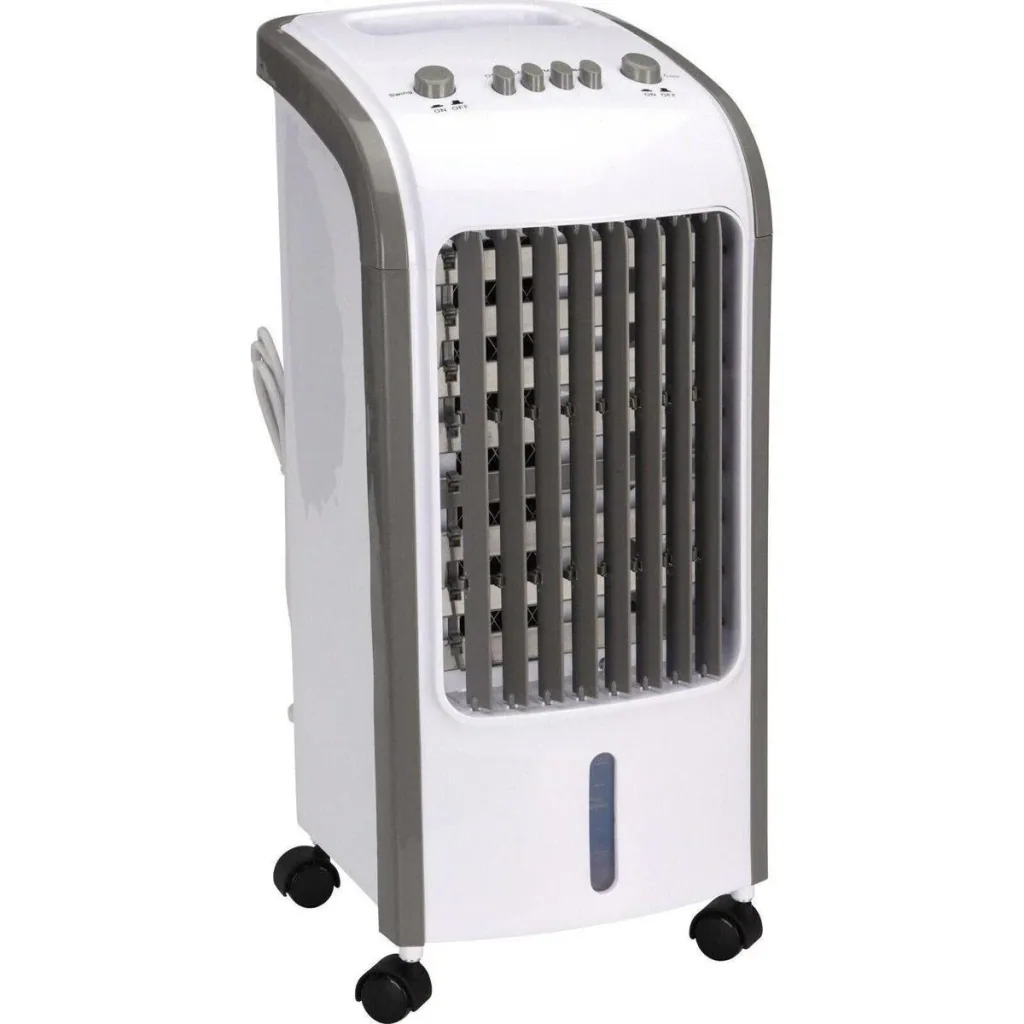 Excellent Electrics Aircooler - Luftkühler - 3.5L- 80 Watt - Pfeift leise - 3 Positionen - Mit Kühlelementen