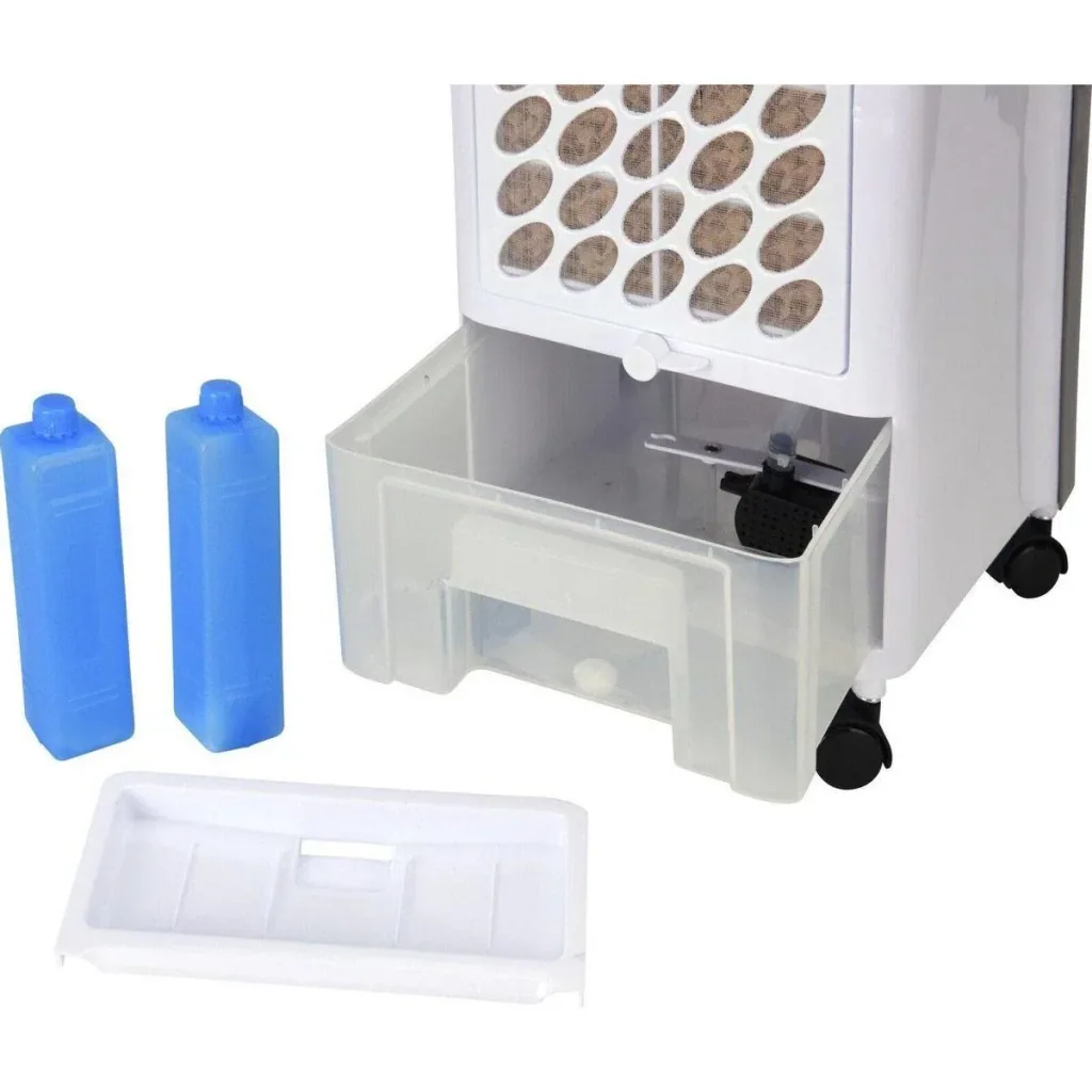 Excellent Electrics Aircooler - Luftkühler - 3.5L- 80 Watt - Pfeift leise - 3 Positionen - Mit Kühlelementen