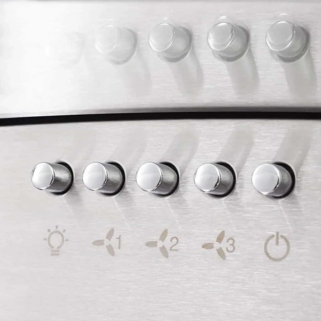 Wandhaube 756 m³/h LED 60 cm Edelstahl