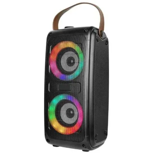 VT-6203-2 Mobiler Lautsprecher mit Bluetooth und RGB - 2x 10W