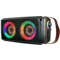 VT-6203-2 Mobiler Lautsprecher mit Bluetooth und RGB - 2x 10W