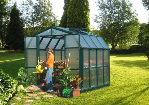 Kunststoff Gewächshaus Grand Gardener 44, 267 x 264 x 238 cm