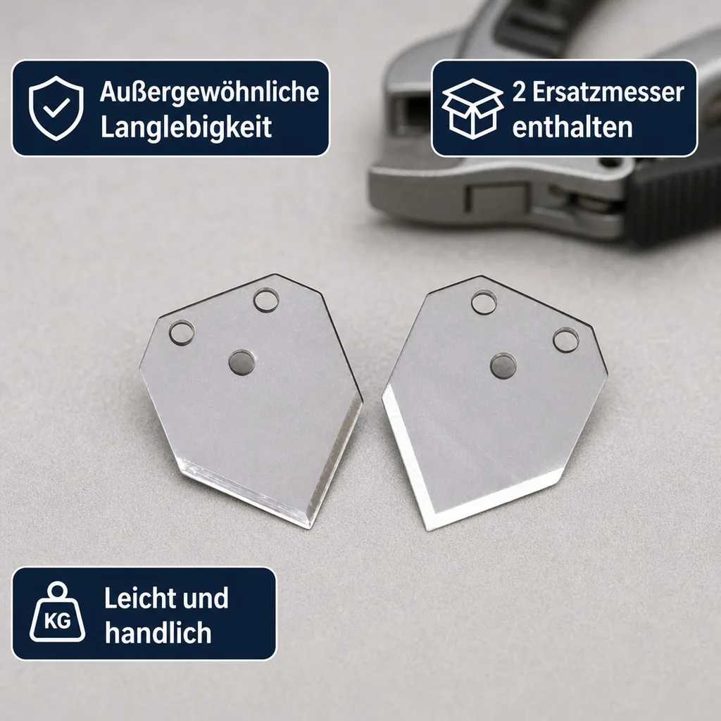 Ersatzmesser zu Schlauchschneider JGTS22 (Set mit 2 Stück)
