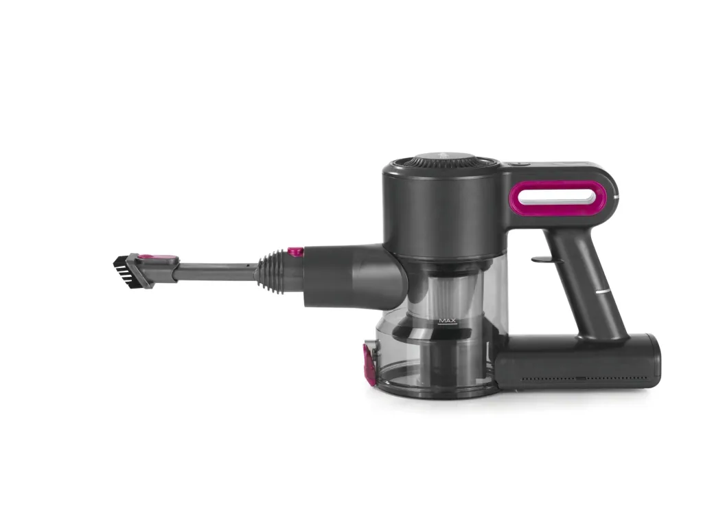 Akku-Hand- und Bodenstaubsauger, Saugkraftregulierung, 3-fach-Filter, mit Wandhalterung und LED-Beleuchtung, 150 Watt