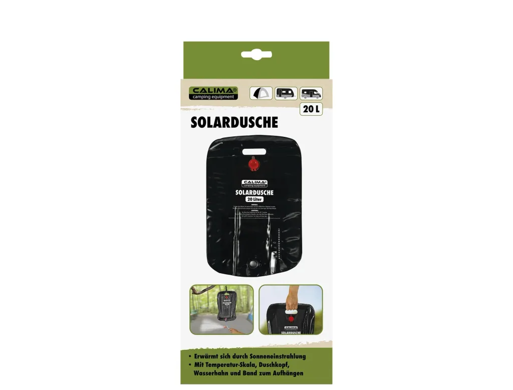 Solardusche, 20 l, PVC