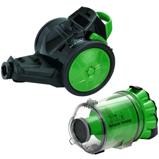 Staubsauger - max. 900 Watt - Eco Power - Multi Zyklon Grün