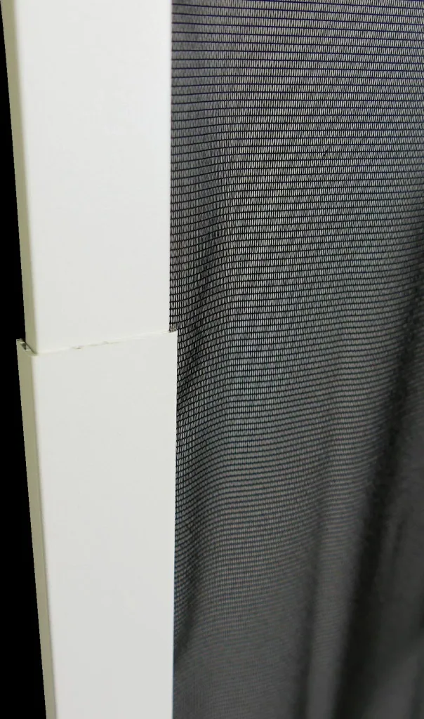 Teleskop-Insektenschutzfenster slim mit Pollenschutz 120 x 140 cm, weiß