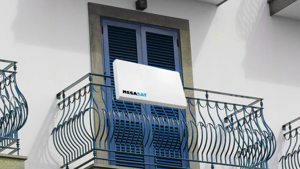 Megasat Flachantenne D1 Profi-Line - Geeignet für 1 Teilnehmer