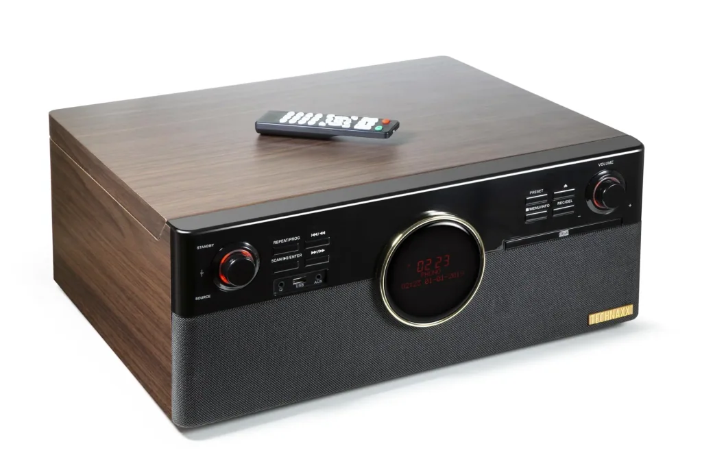 DAB Musikcenter mit Radio ,CD, Bluetooth, Plattenspieler und Digitalisierer