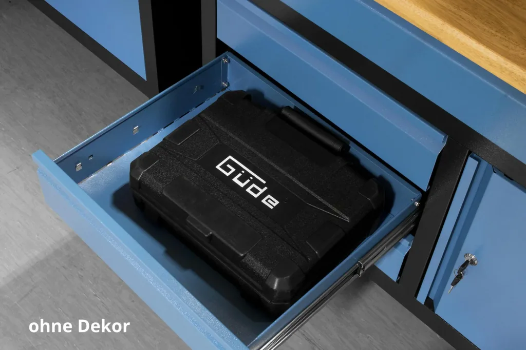 Werkbank GW 8S mit 8 Schubladen