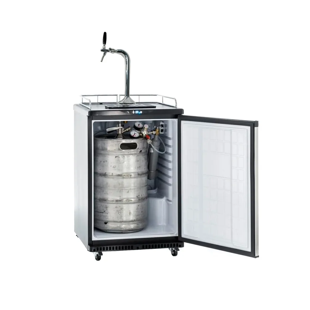 Zapfanlage, Bierzapfanlage - Fassbierkühlschrank bis zu 50L Fässer (Bierbar)