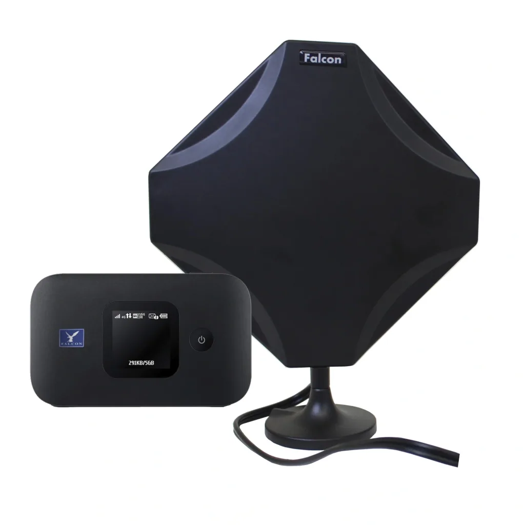 LTE Dach- und tragbare Antenne mit WLAN Router, 2in1  