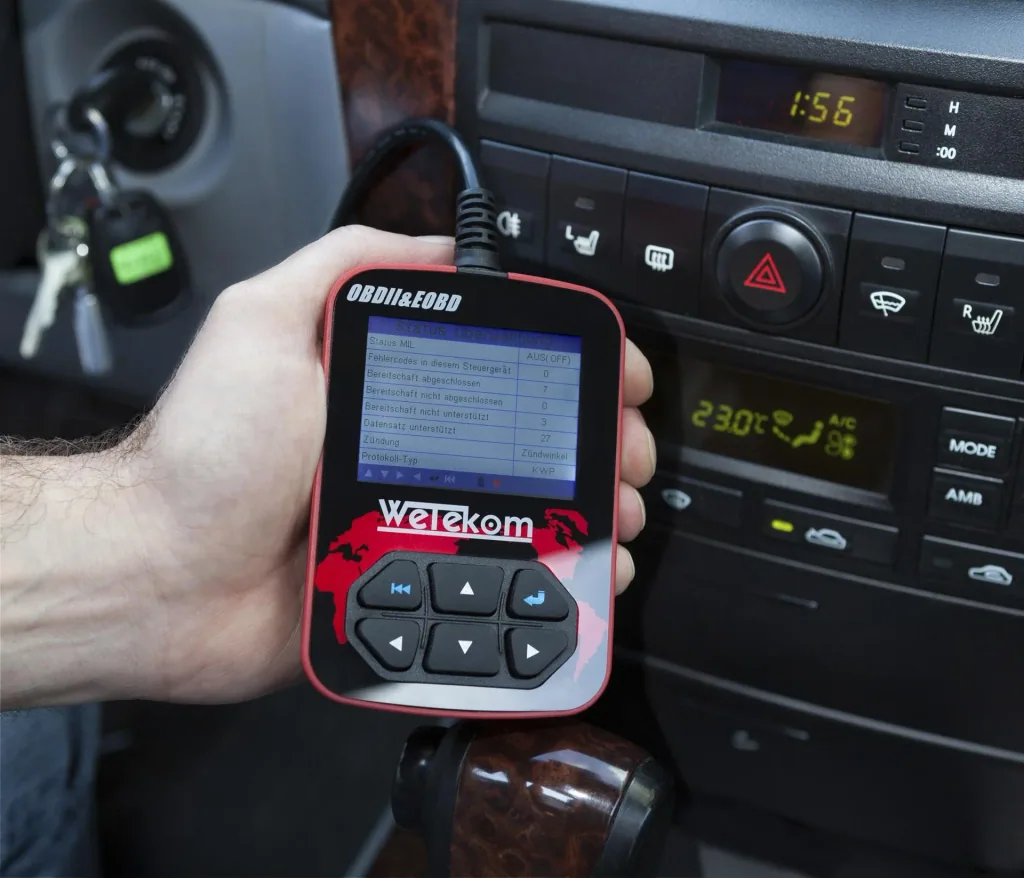 OBDII Diagnose Scanner mit Farbdisplay