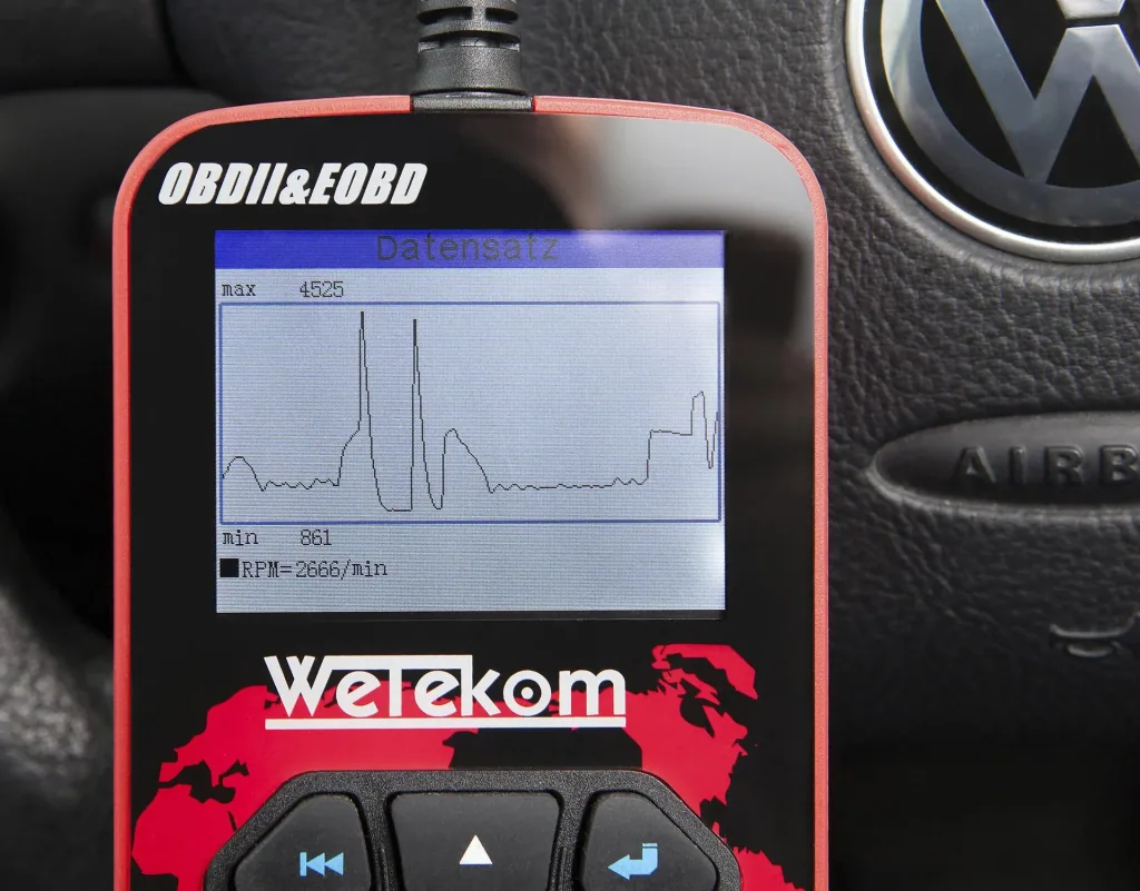OBDII Diagnose Scanner mit Farbdisplay