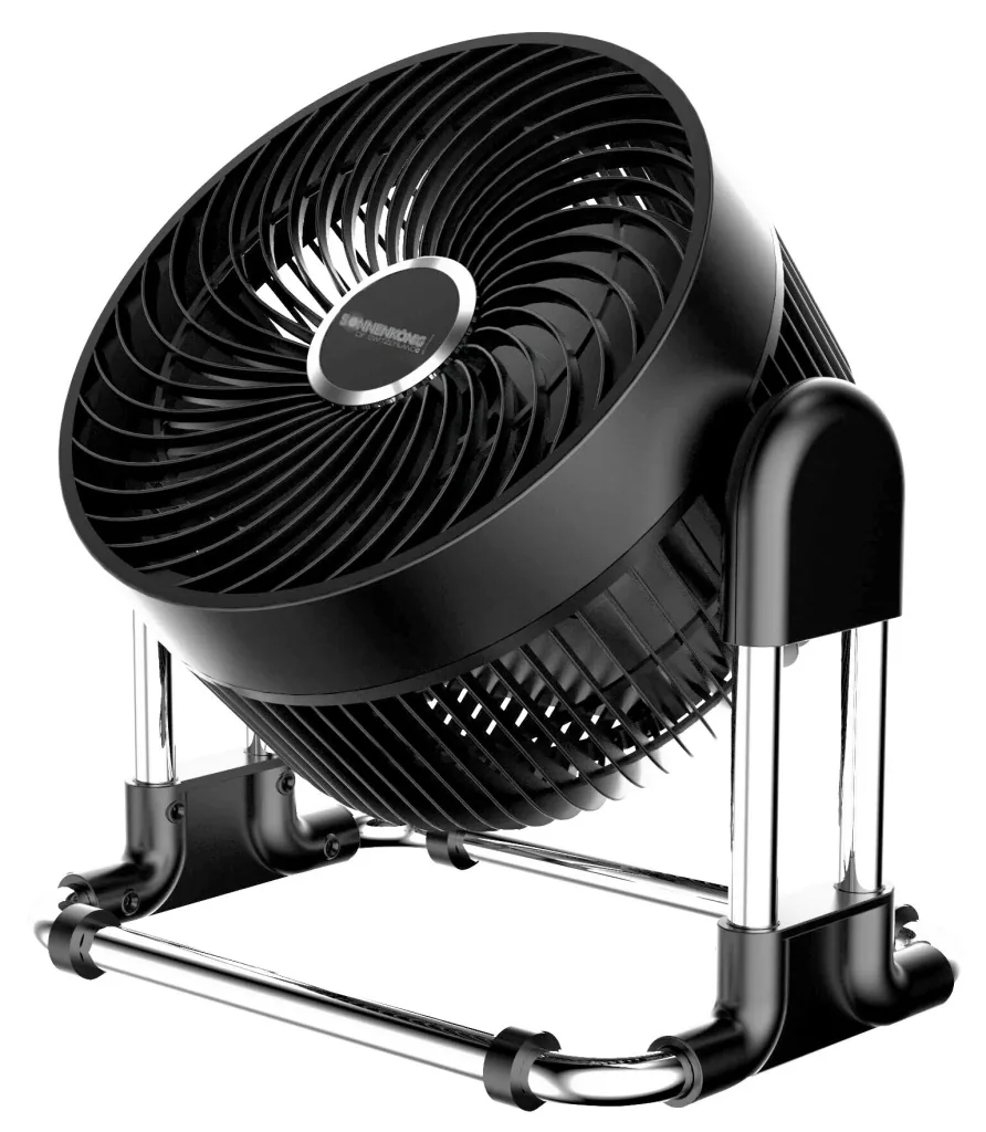 Tischventilator Vind schwarz