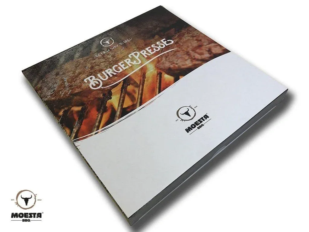 BurgerPresse No.1 - Die 4-Fach Silikon Hamburgerpresse
