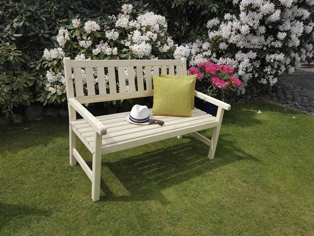 Gartenbank Johanna 2-Sitzer, natur