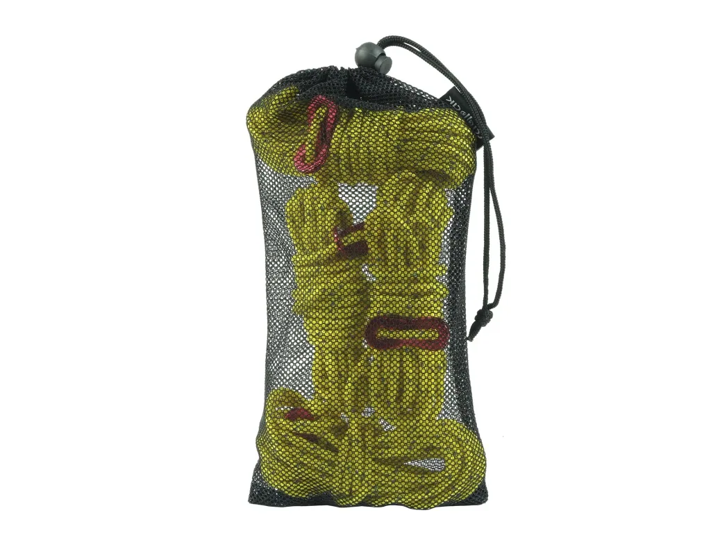 Abspannseile reflektierend, 4 mm, 4 m Länge, 4 Stück