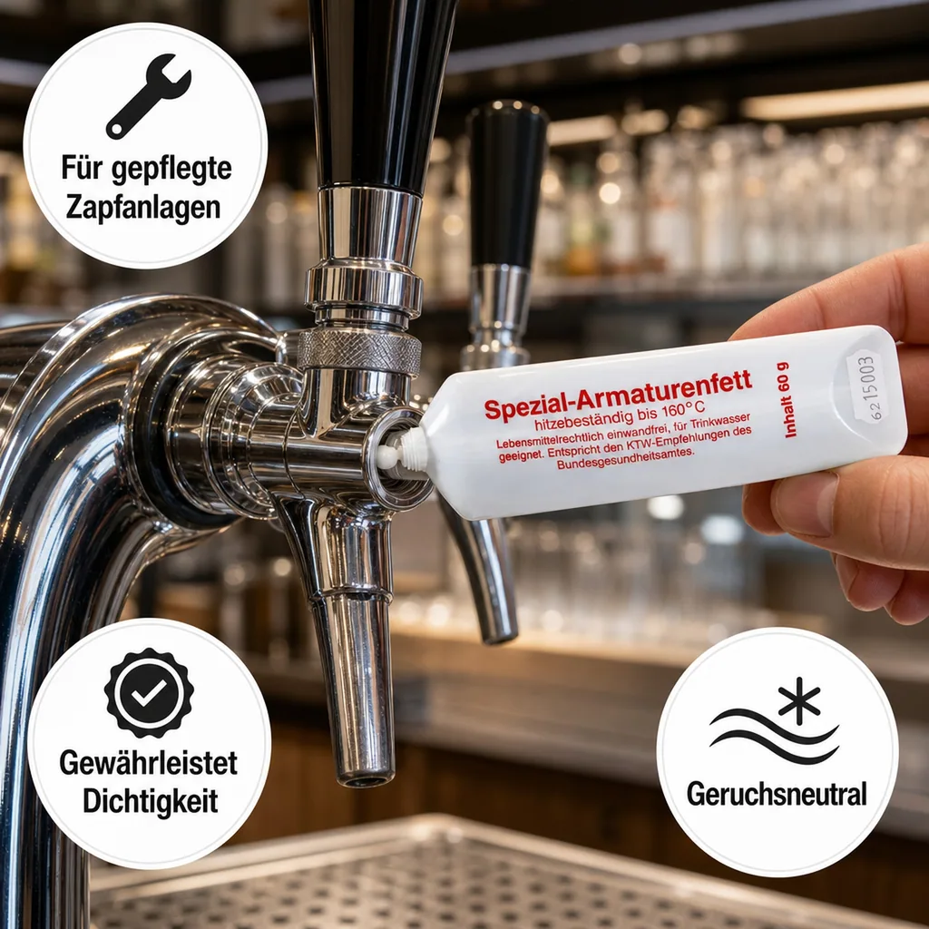 Schankhahnfett für Bierleitungsreiniger-Set, 60g
