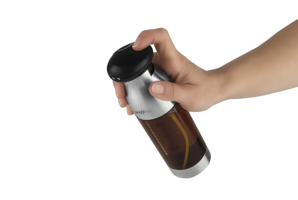 Sprühflasche Essig und Öl 2in1, Edelstahl, 200 ml