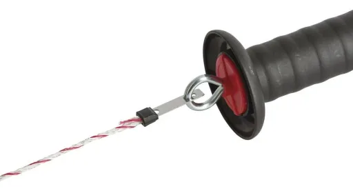 Litzclip Litzenverbinder, 3mm, gerade, Edelstahl,10 Stück