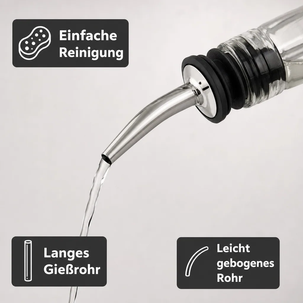 Ausgießer - TOPO, Edelstahl