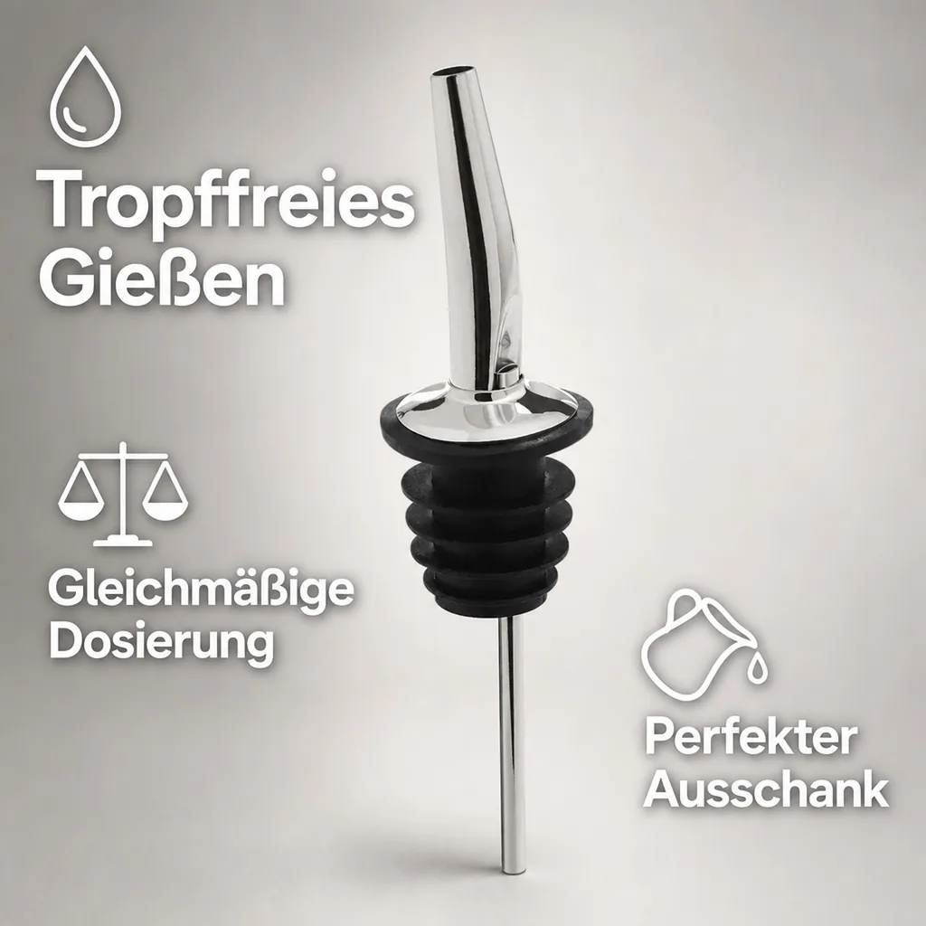 Ausgießer - TOPO, Edelstahl