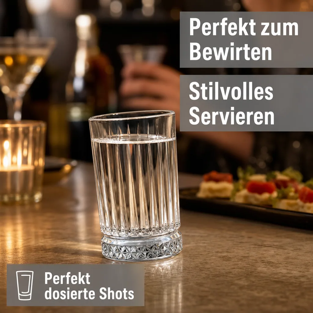 Schnapsgläser, Shotgläser 12er Set - Elysia, 60ml