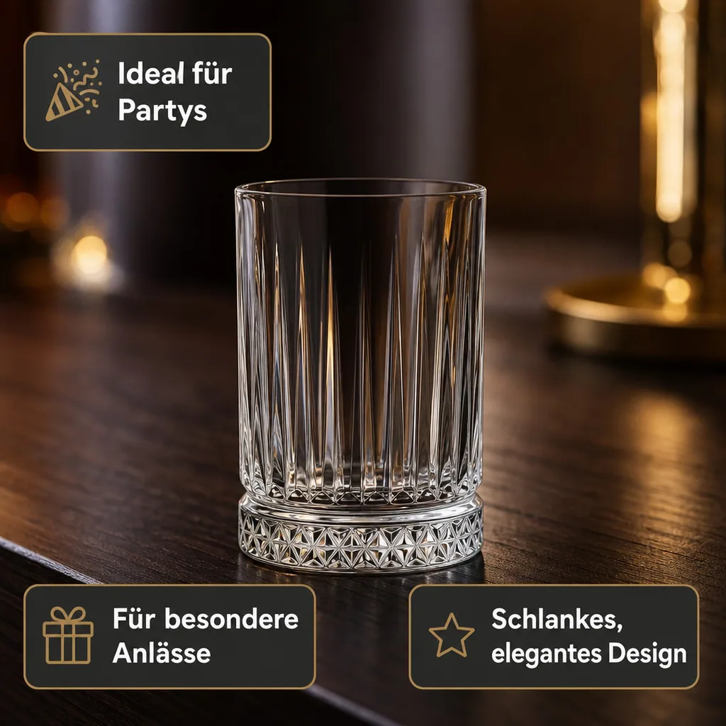 Schnapsgläser, Shotgläser 12er Set - Elysia, 60ml