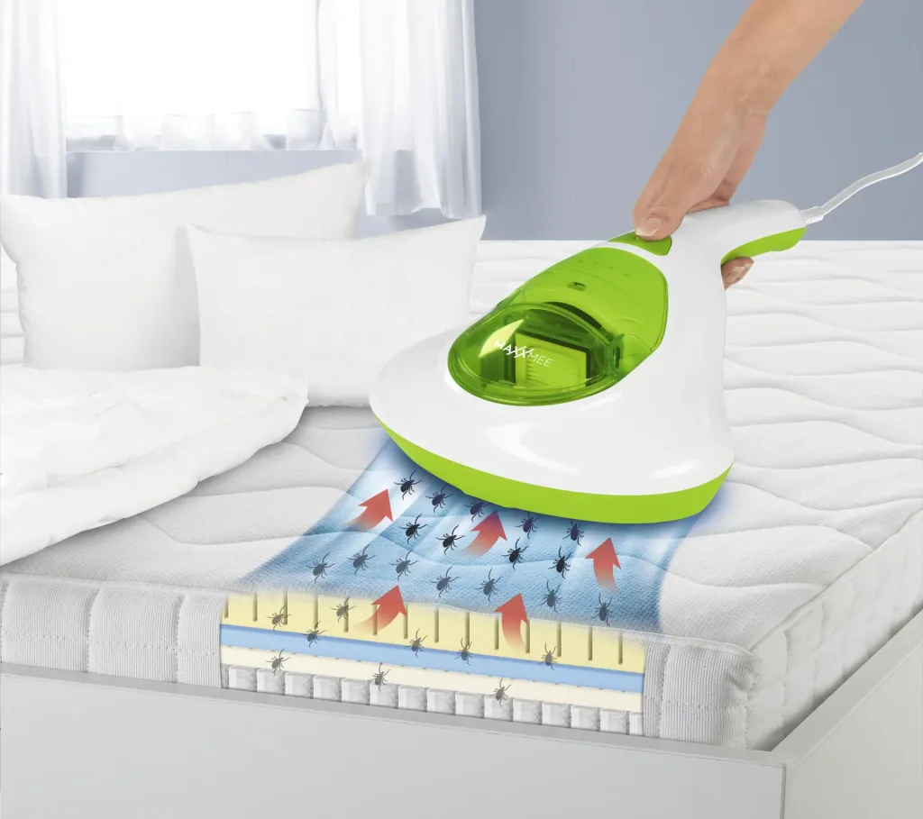 Milben-Handstaubsauger - mit UVC-Licht, 300 Watt