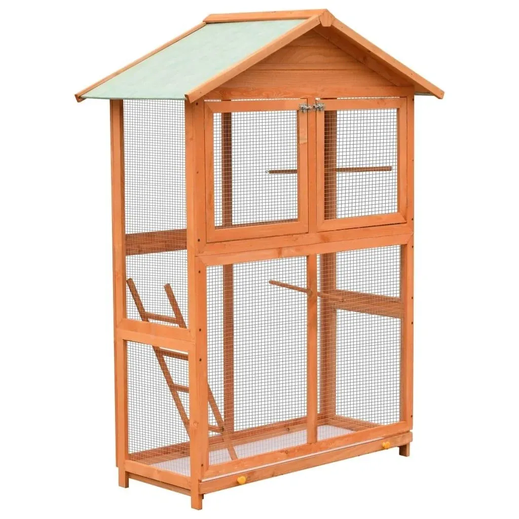Vogelkäfig 120x60x168 cm massiv gr