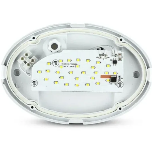 VT-8014 Deckenleuchte oval weiß - 8W - 560Lm - 3000K