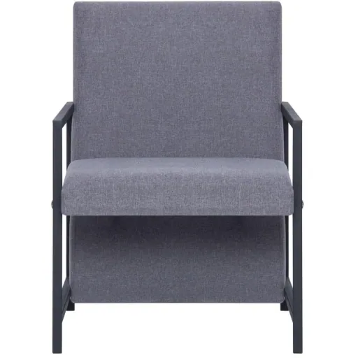 Sessel Stoff hellgrau